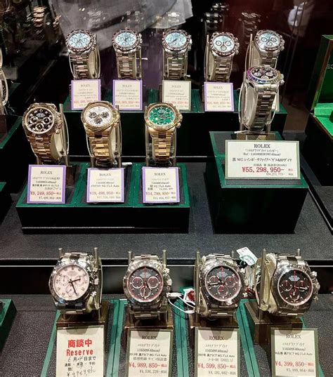 used rolex watches in japan